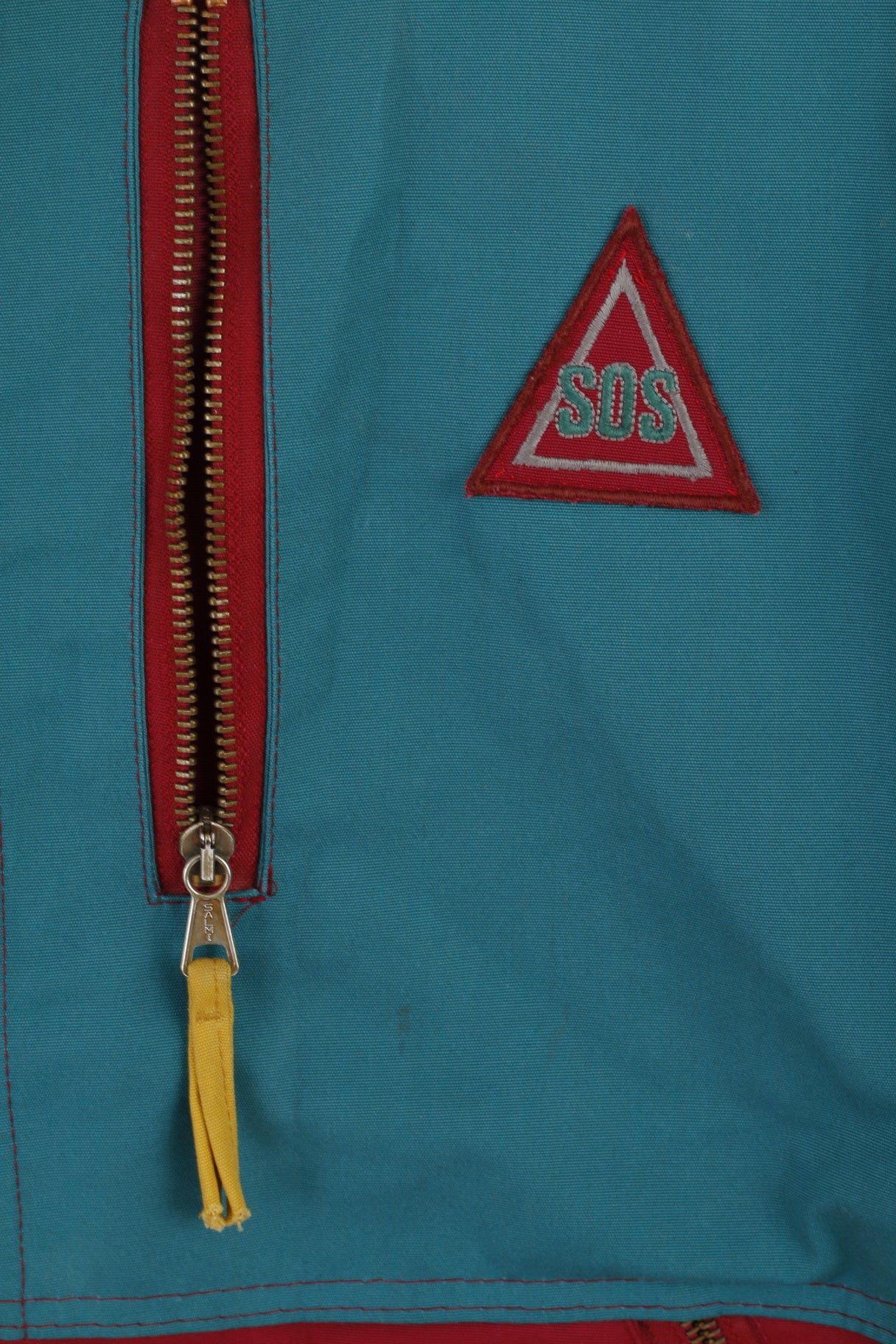 SOS Redline Men S Jacket Bomber Vintage Cotton Blend Burgundy Zip Up Retro Top