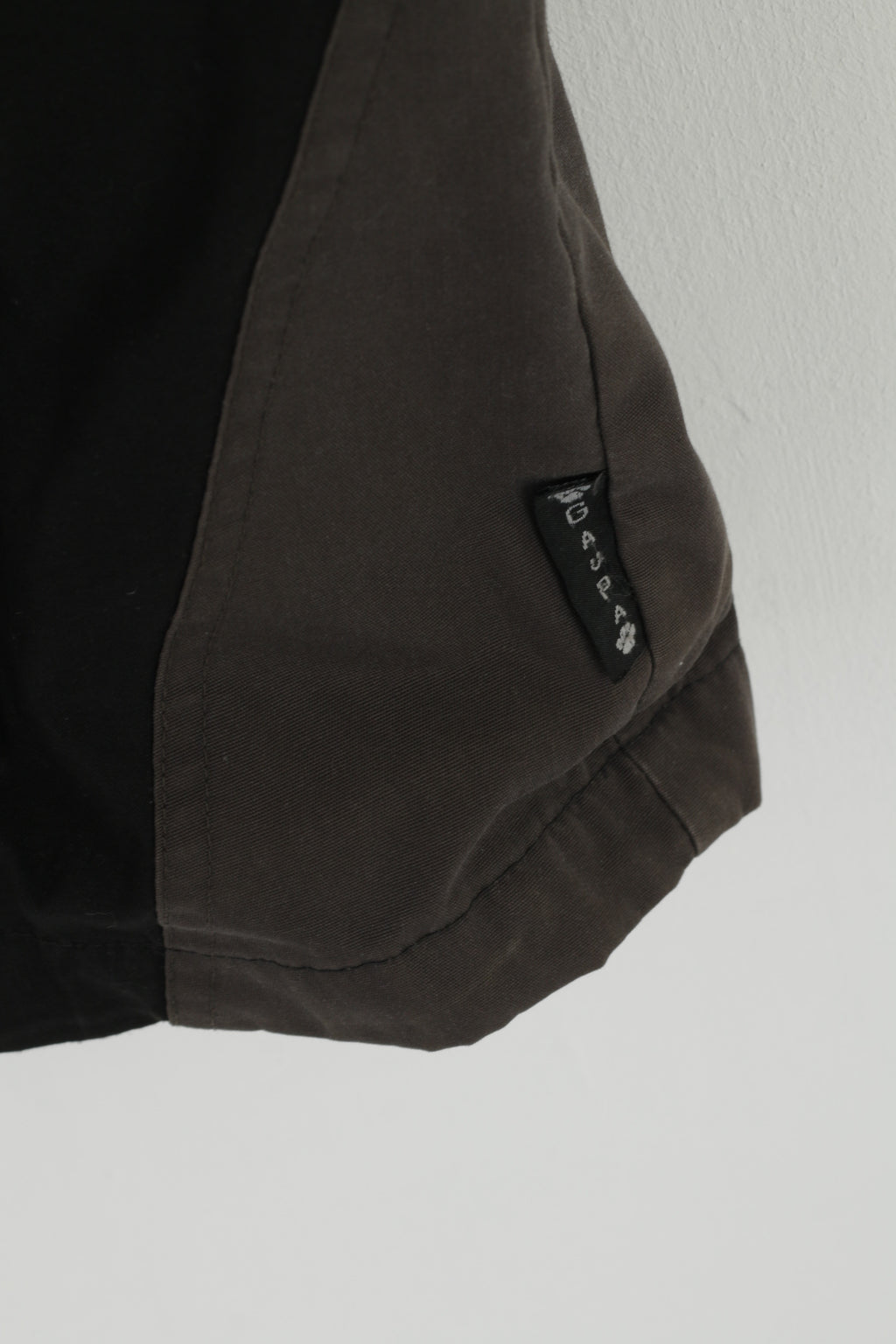 GAUPA Norway Men XXL Jacket Black Microfiber Hidden Hood Outdoor Mountain Top