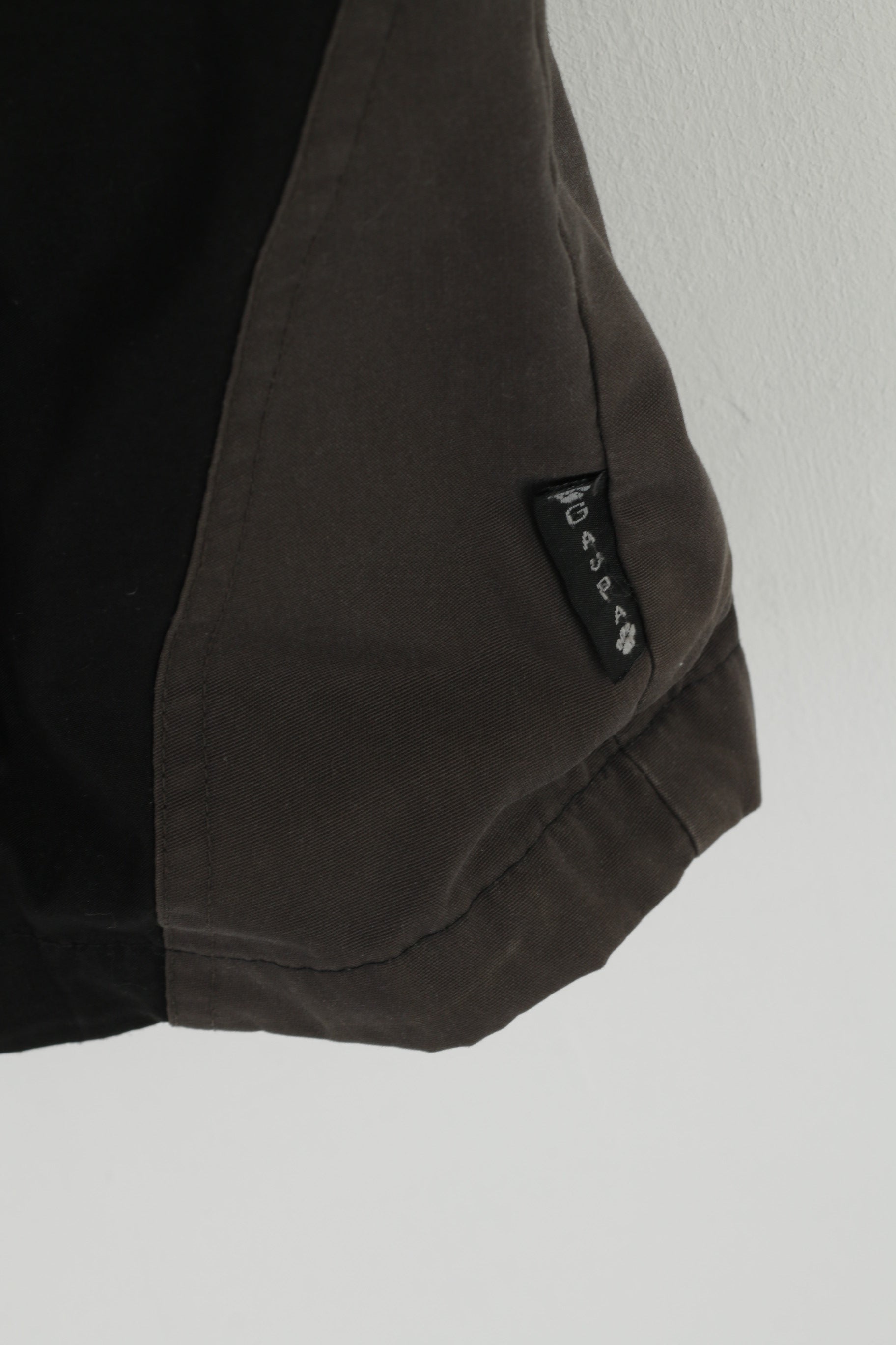 GAUPA Norway Men XXL Jacket Black Microfiber Hidden Hood Outdoor Mountain Top