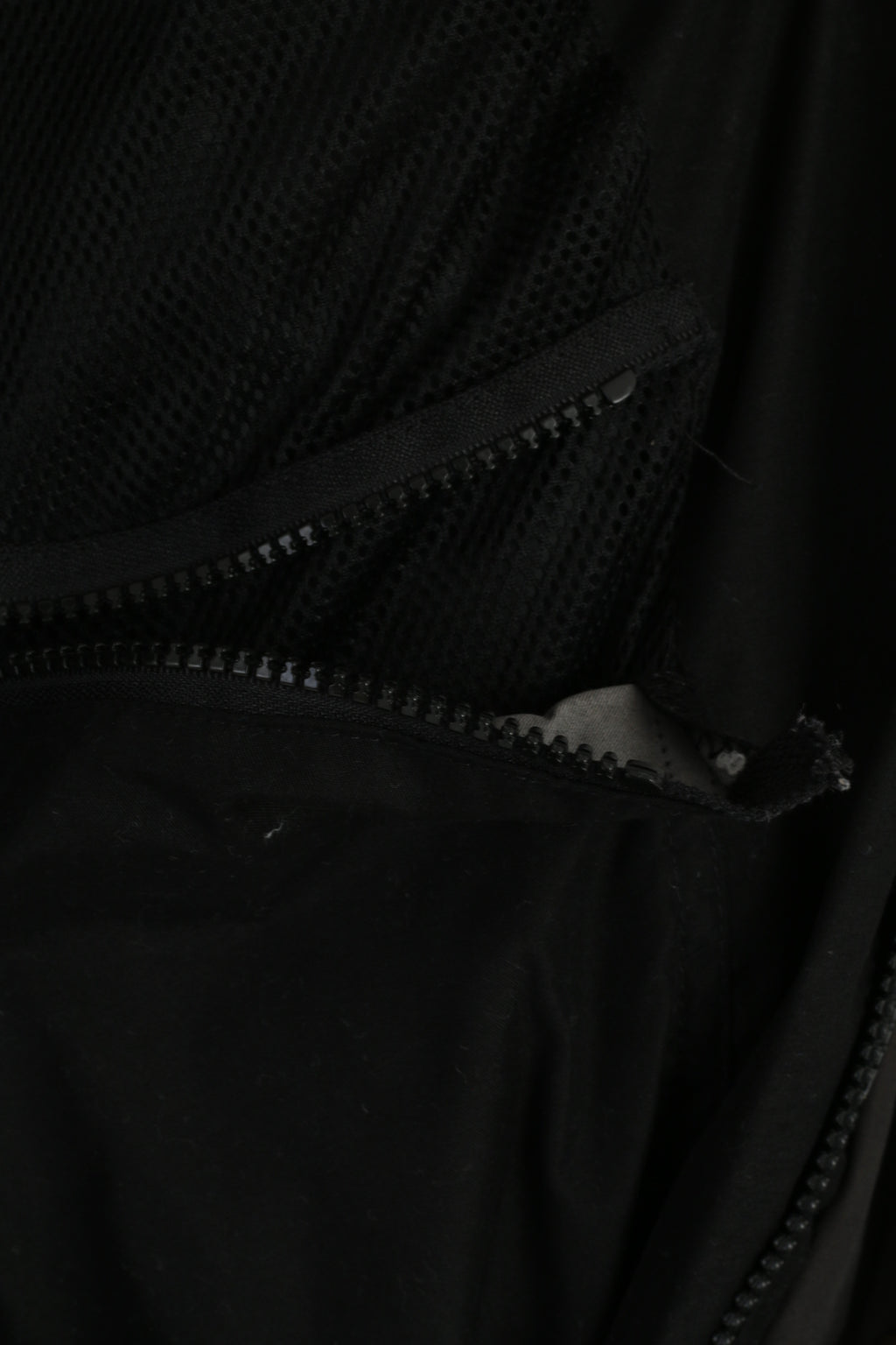 GAUPA Norway Men XXL Jacket Black Microfiber Hidden Hood Outdoor Mountain Top