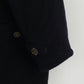Hugo Boss Men 54 XL Jacket Navy Wool Cashmere Blend Vintage Made in Italy Coat