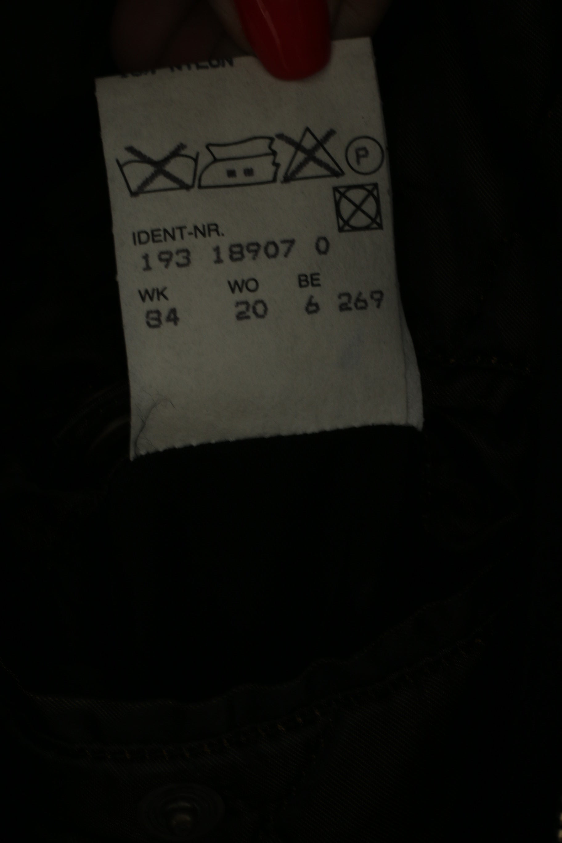 Hugo Boss Men 54 XL Jacket Navy Wool Cashmere Blend Vintage Made in Italy Coat