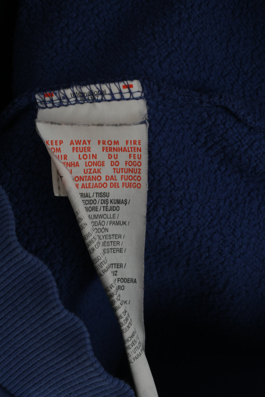 Felpa Puma da ragazzo 164 14 anni in cotone blu con zip e logo sportivo