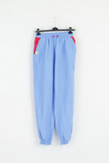 Vintage Womens M Trousers Blue Retro Lightweight Pockets Active Bottoms