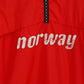 Puma Women 14 L Jacket Red Full Zipper Lightweight Norway Run Active Top