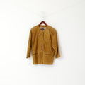 Ledermüller Solingen Women 40 Jacket Camel Leather Suede Single Breasted Bavaria Top