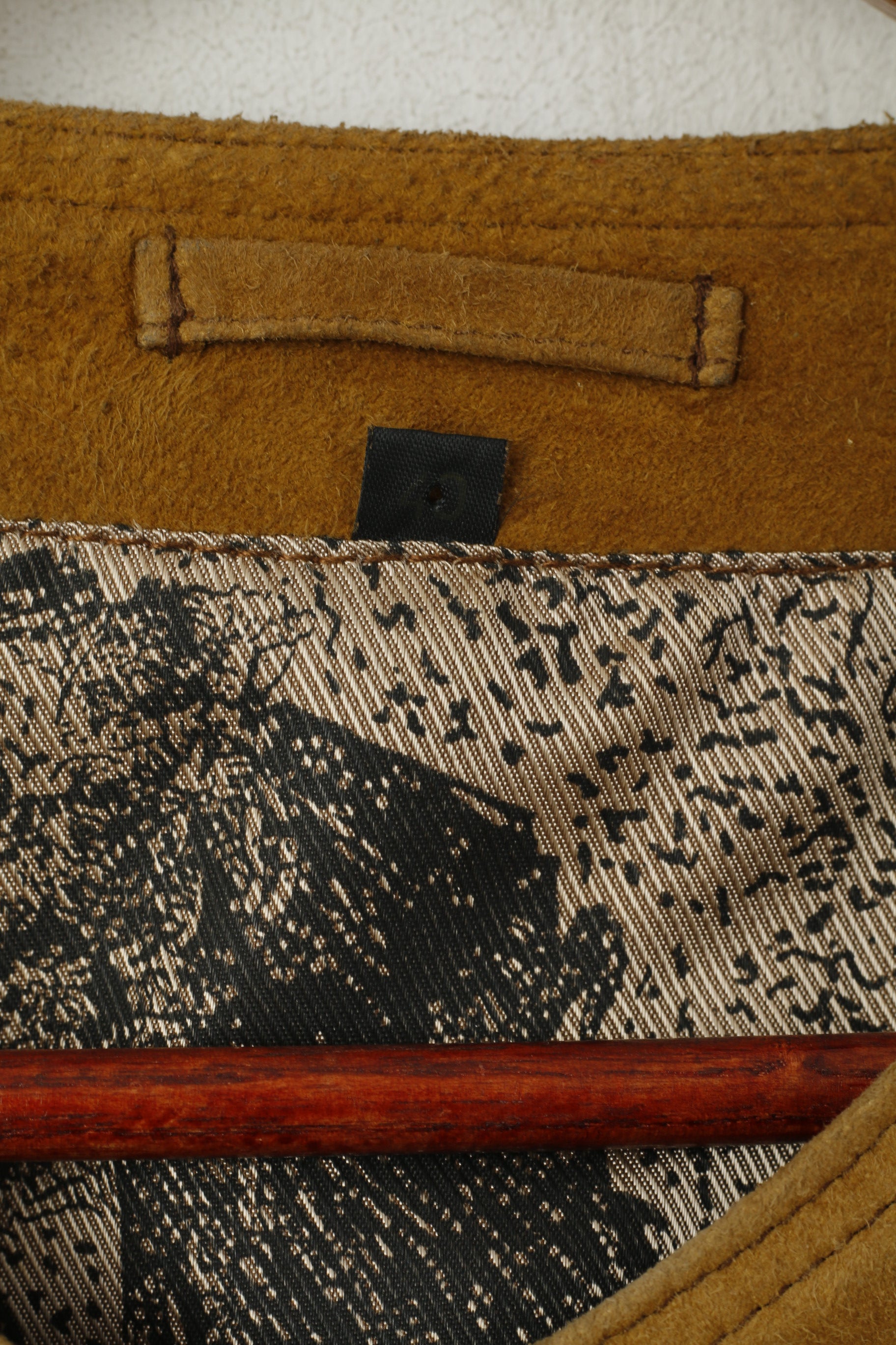 Ledermüller Solingen Women 40 Jacket Camel Leather Suede Single Breasted Bavaria Top