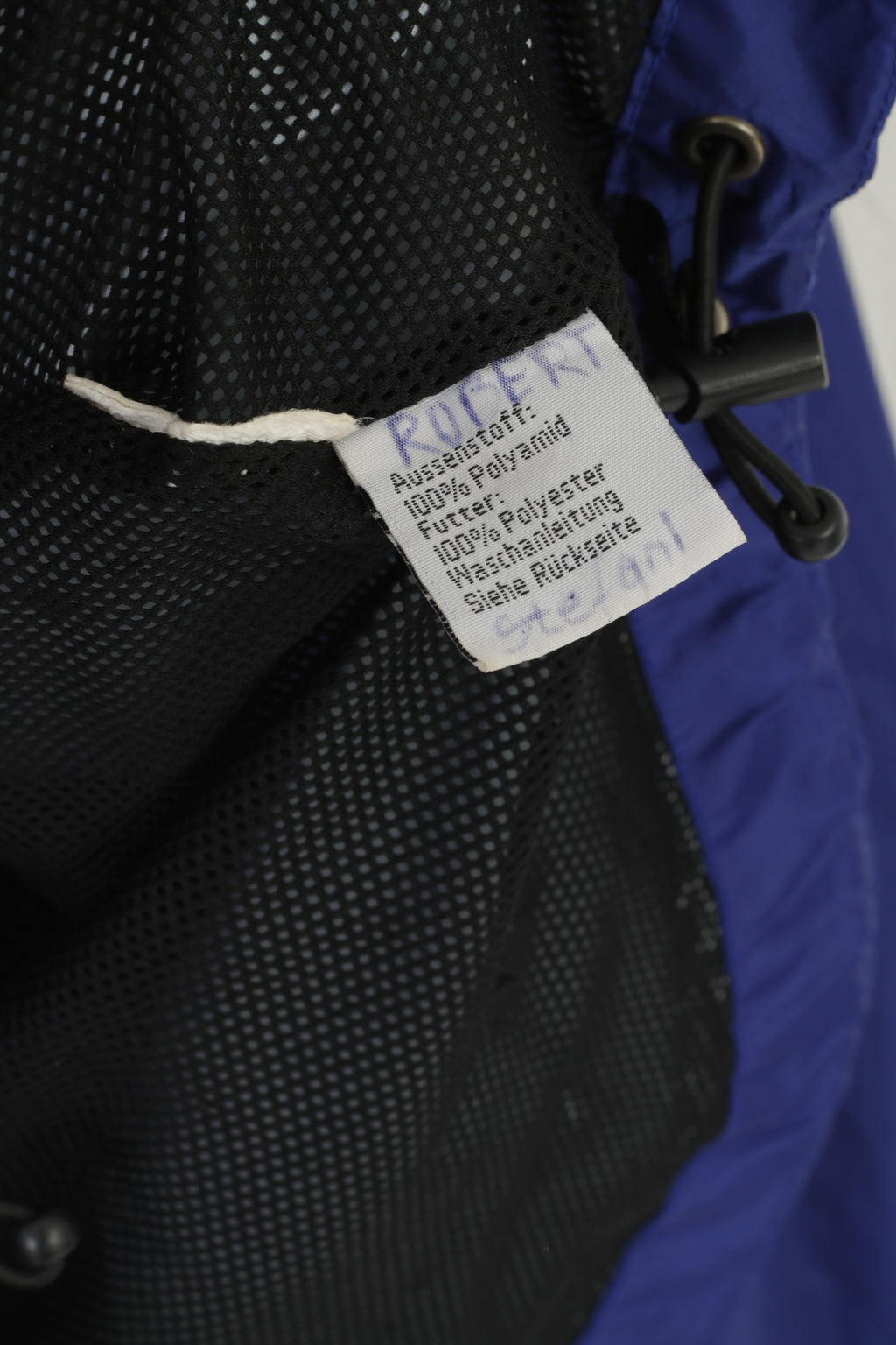 StoneHenge Veste pour homme en nylon violet imperméable à capuche avec fermeture éclair complète