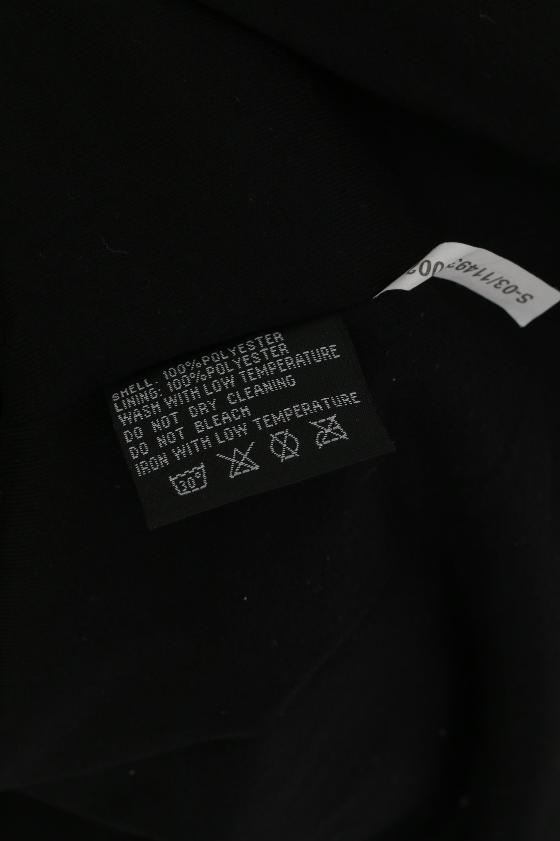 Gaupa Hommes XL (XXL) Veste Noir Coupe-Vent Léger Full Zip Outdoor Top