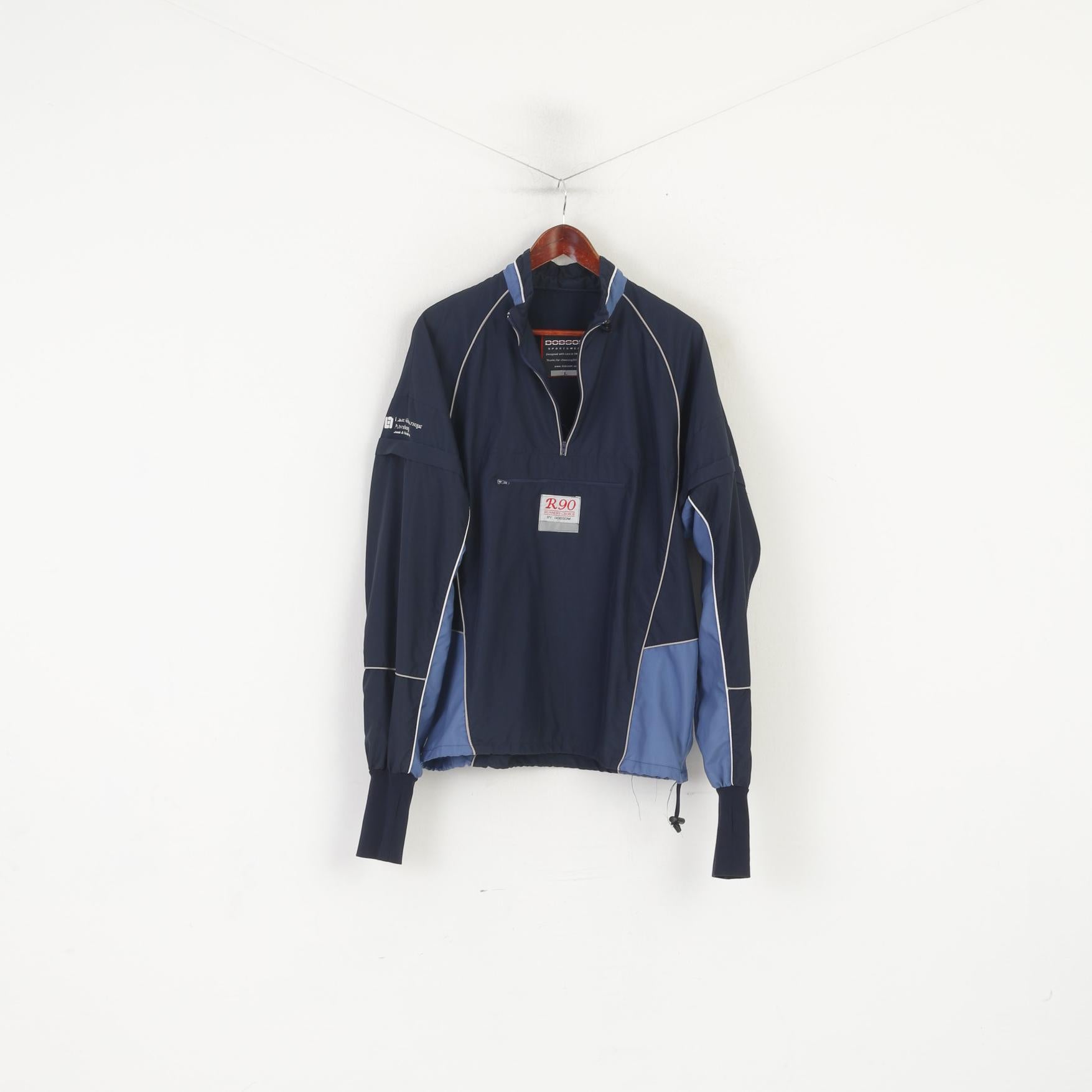 Dobsom Donna L Tuta Navy Sport R-90 Pantaloni leggeri Giacca da corsa Set