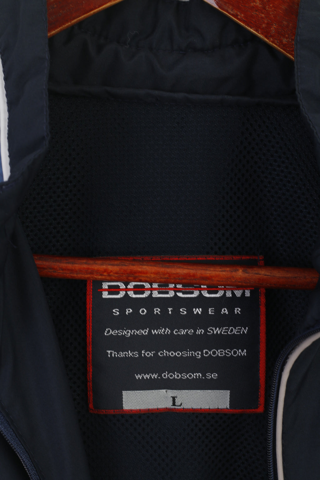 Dobsom Donna L Tuta Navy Sport R-90 Pantaloni leggeri Giacca da corsa Set