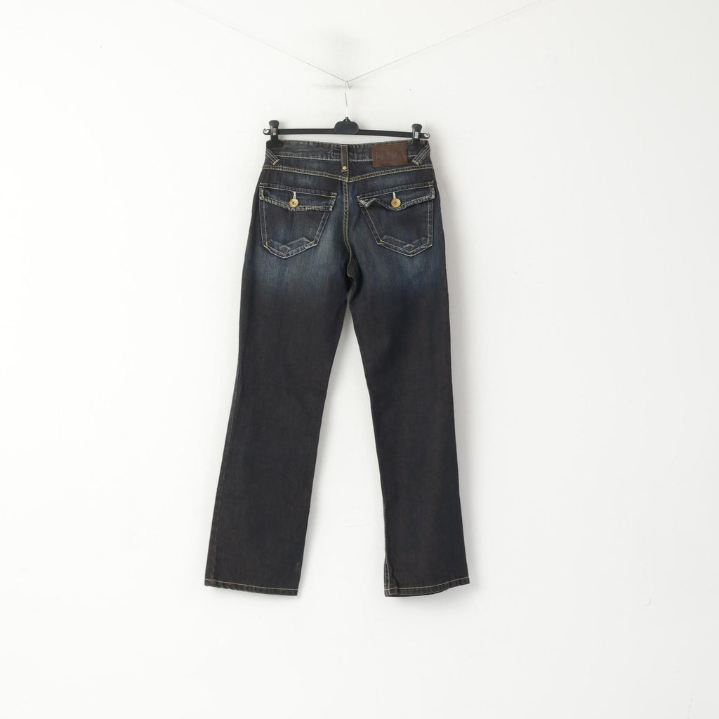 Emporio Armani Hommes 30 46 Jeans Pantalon Marine Vintage Denim Josh Line Pantalon