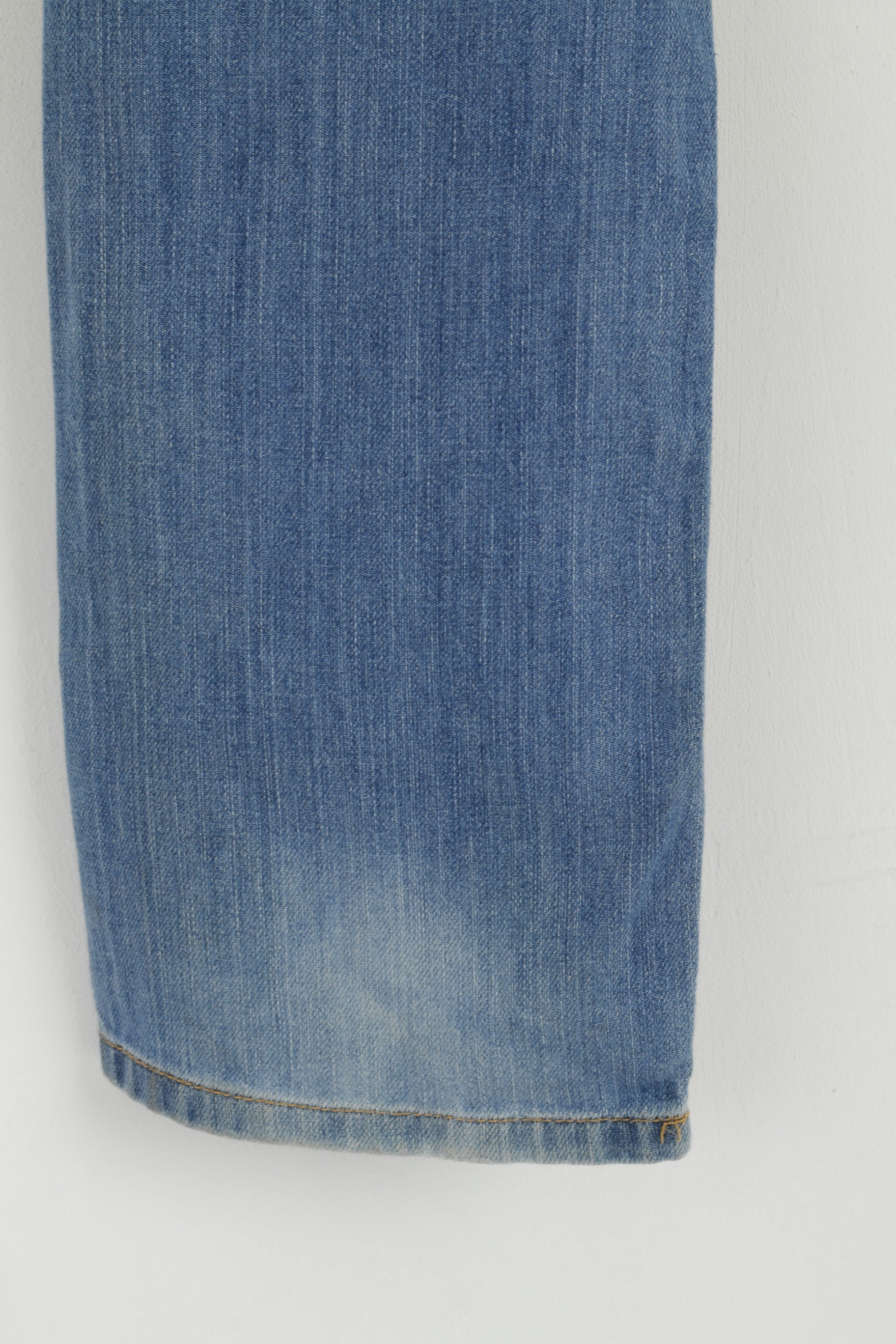 Levi's Girls 14 Age Trousers Blue Jeans Denim Regular 504 Cotton Skinny Pants