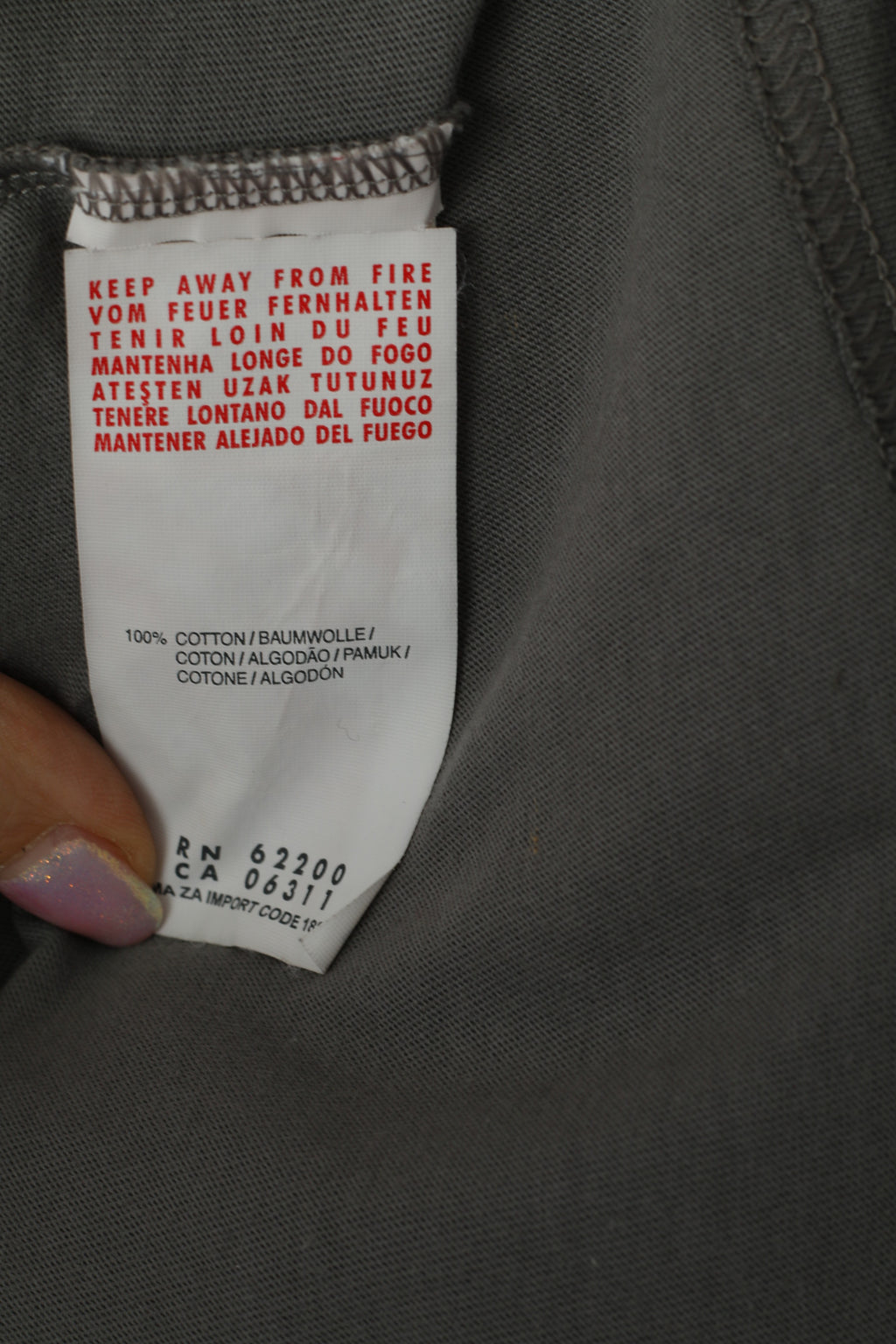 T-shirt Puma da uomo XXL in cotone grigio Lewis Hamilton Top Mercedes Petronas