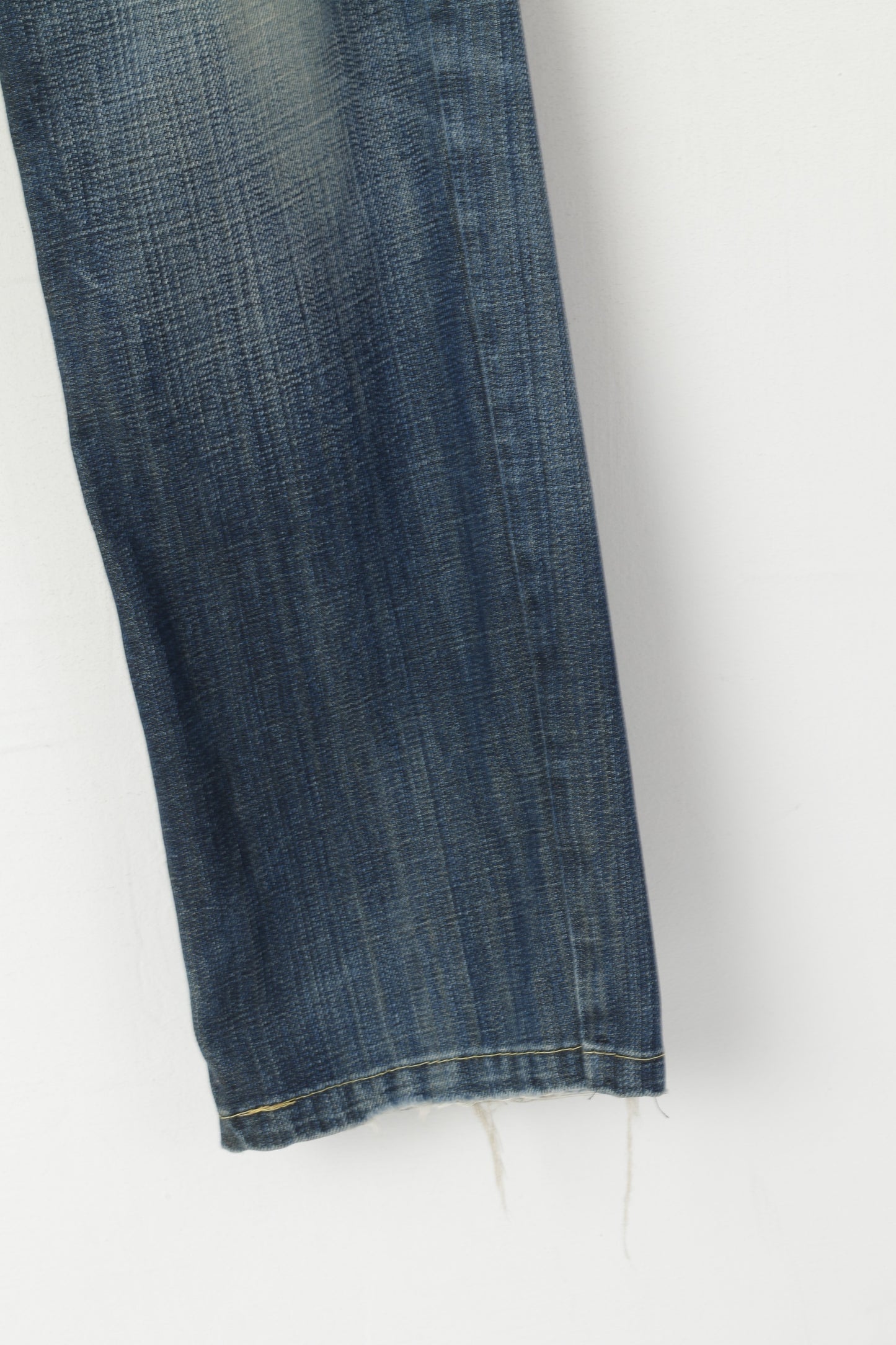person mærkelig medaljevinder Huzar Denim Men 34 Jeans Trousers Navy Cotton Performance Straight Pan –  RetrospectClothes