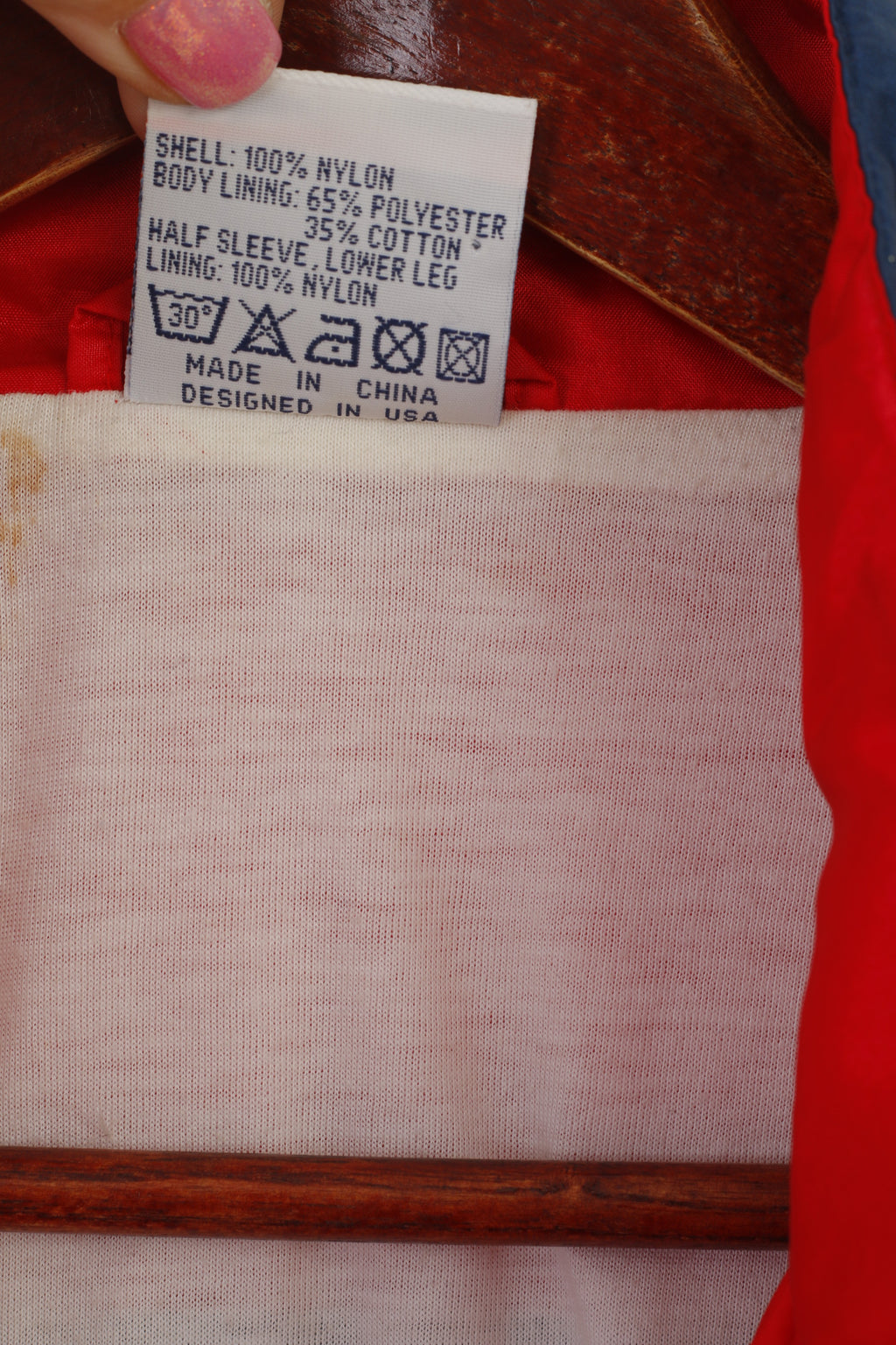 Frank Shorter Sportswear Men L Jacket Red Vintage Shiny Zip Up Run Track Top