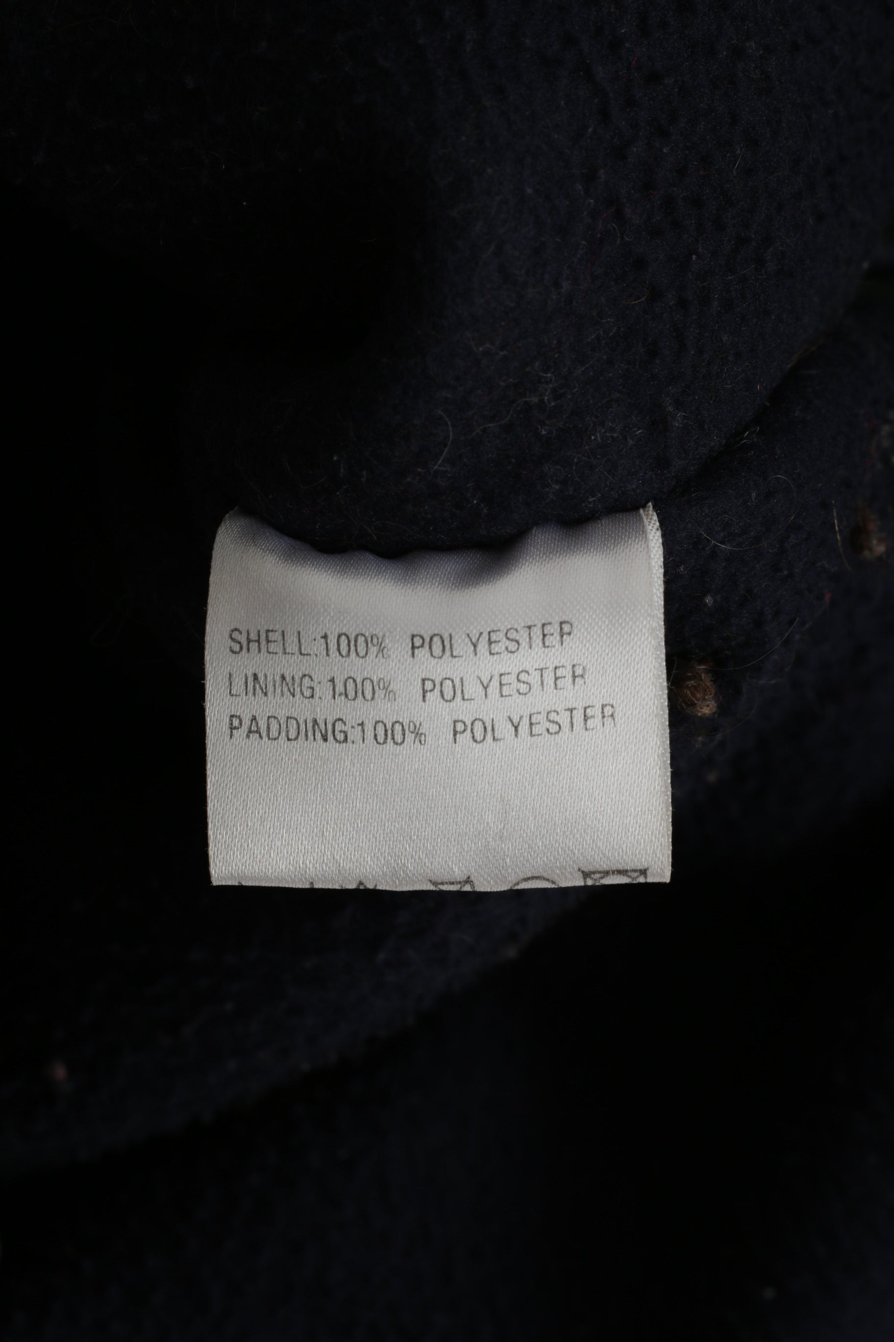 Champion Men M 40" Jacket Vintage Purple Check Fleece Lined Bomber Top