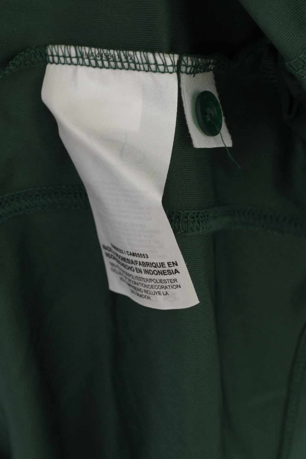 Nike Polo Homme Vert Dri-Fit Sportswear Just Do It Logo Jersey Top