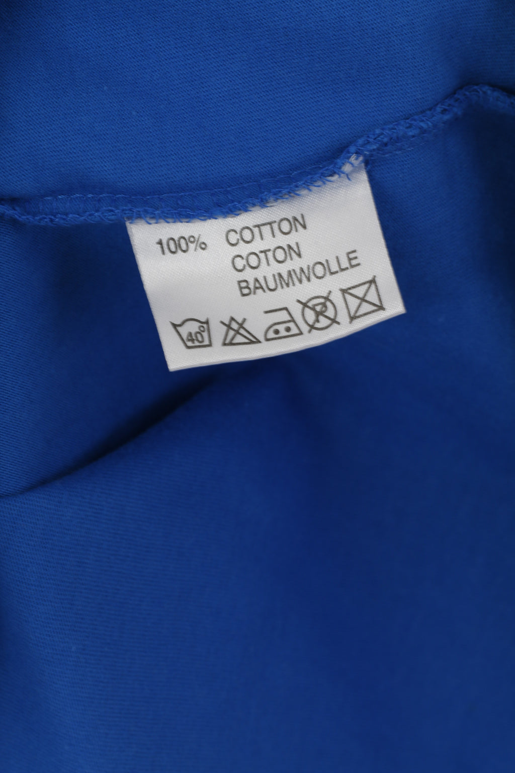 Rangers Collection Hommes M Chemise Bleu Coton Glasgow Football Gers Haut