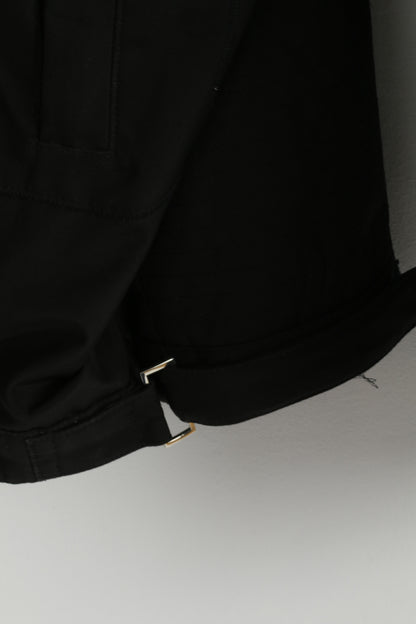 Marin Alpin Mens XL Jacket Black Full Zipper Softshell Sport Leisurewear Top