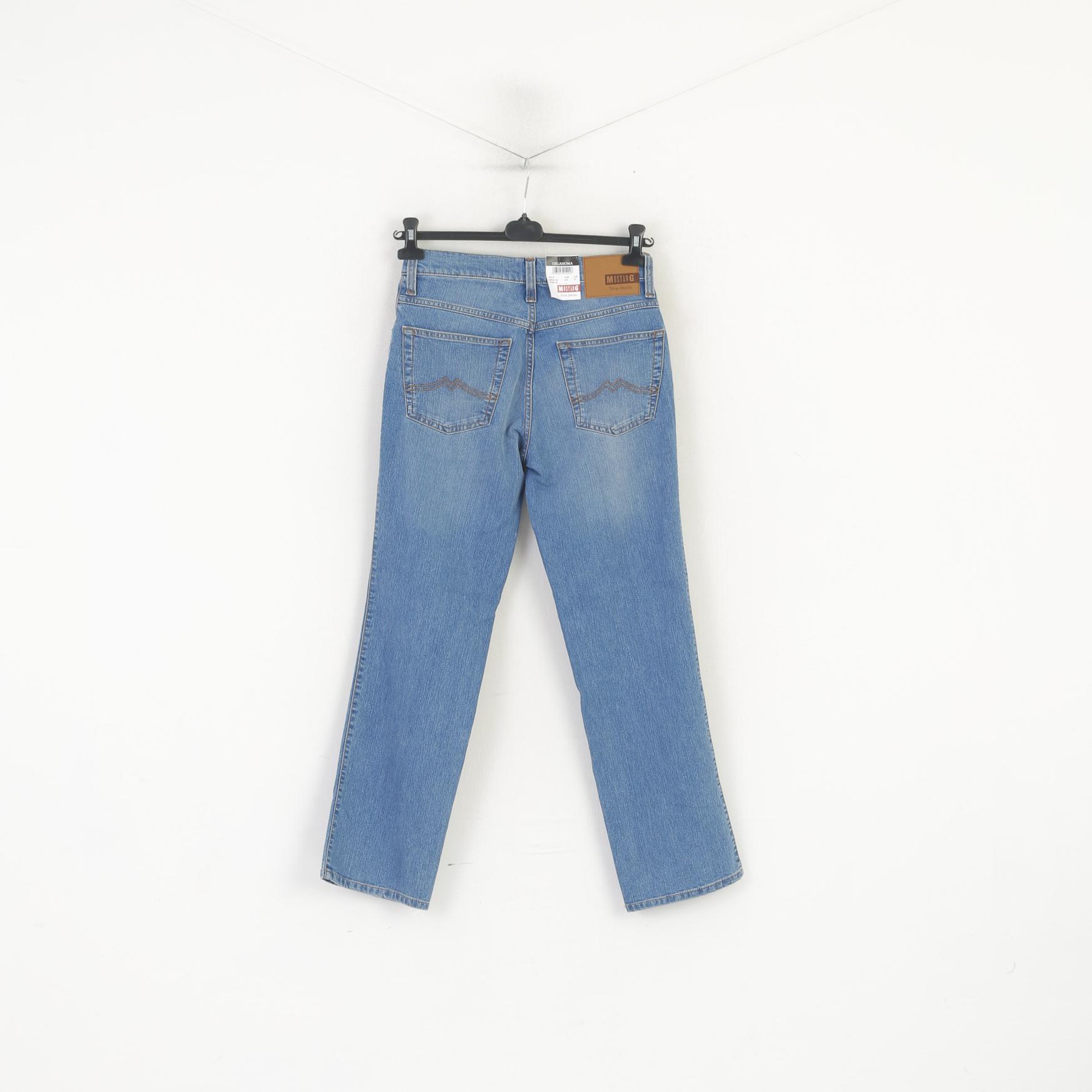 Nouveau Mustang homme 31 jean pantalon bleu Oklahoma Slim droit classique Vintage pantalon