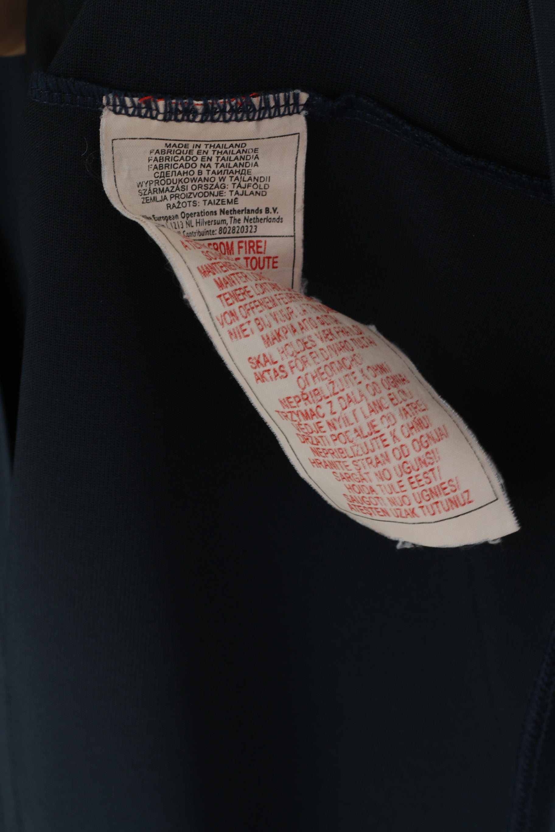 Nike Hommes XL 188 Polo Marine Football Est 72 Rétro Jersey Sportswear Haut De Football