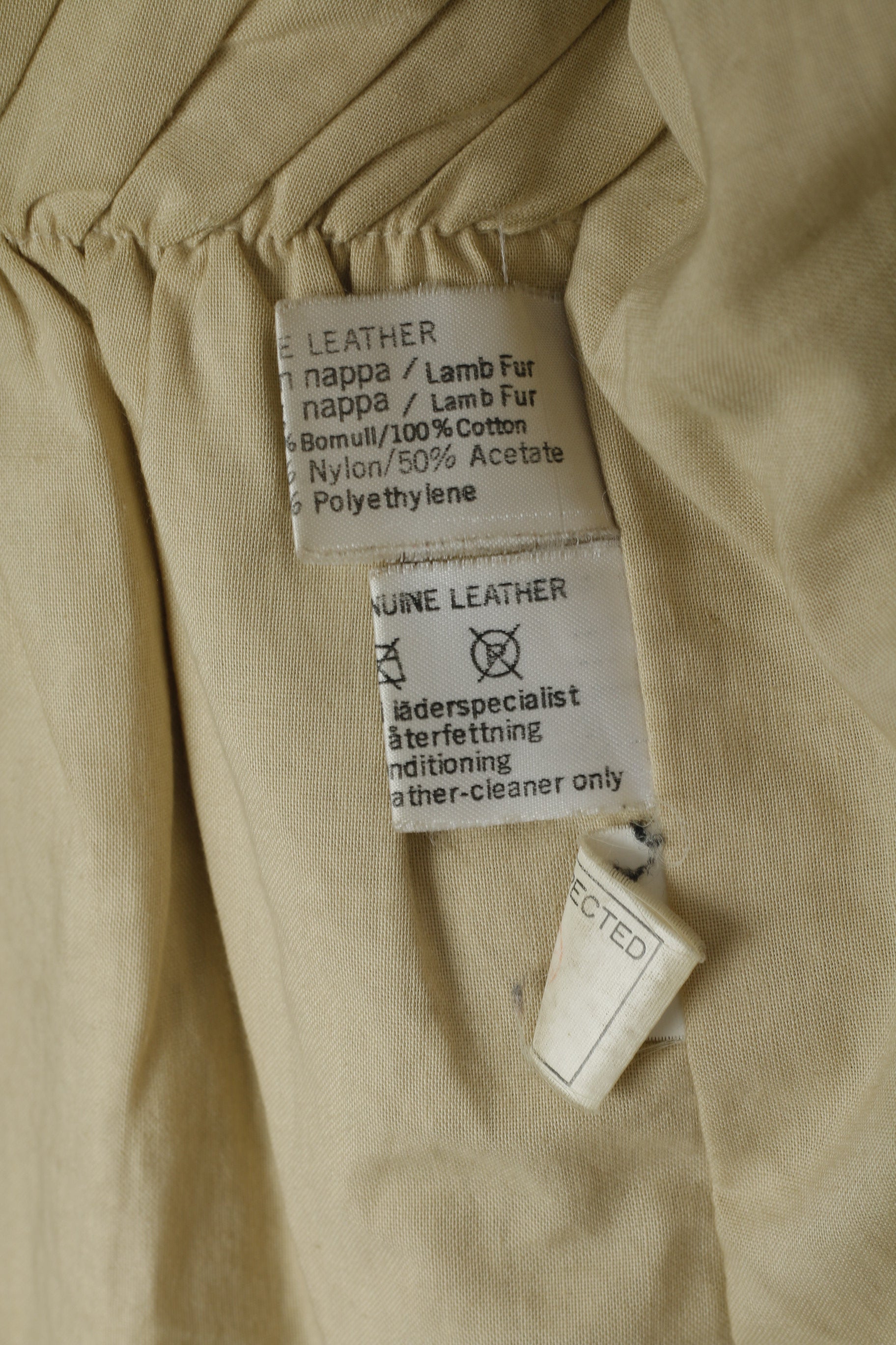 Hollies Femmes M Veste en cuir Marron Vintage Biker Superbe Look Zip Up Top