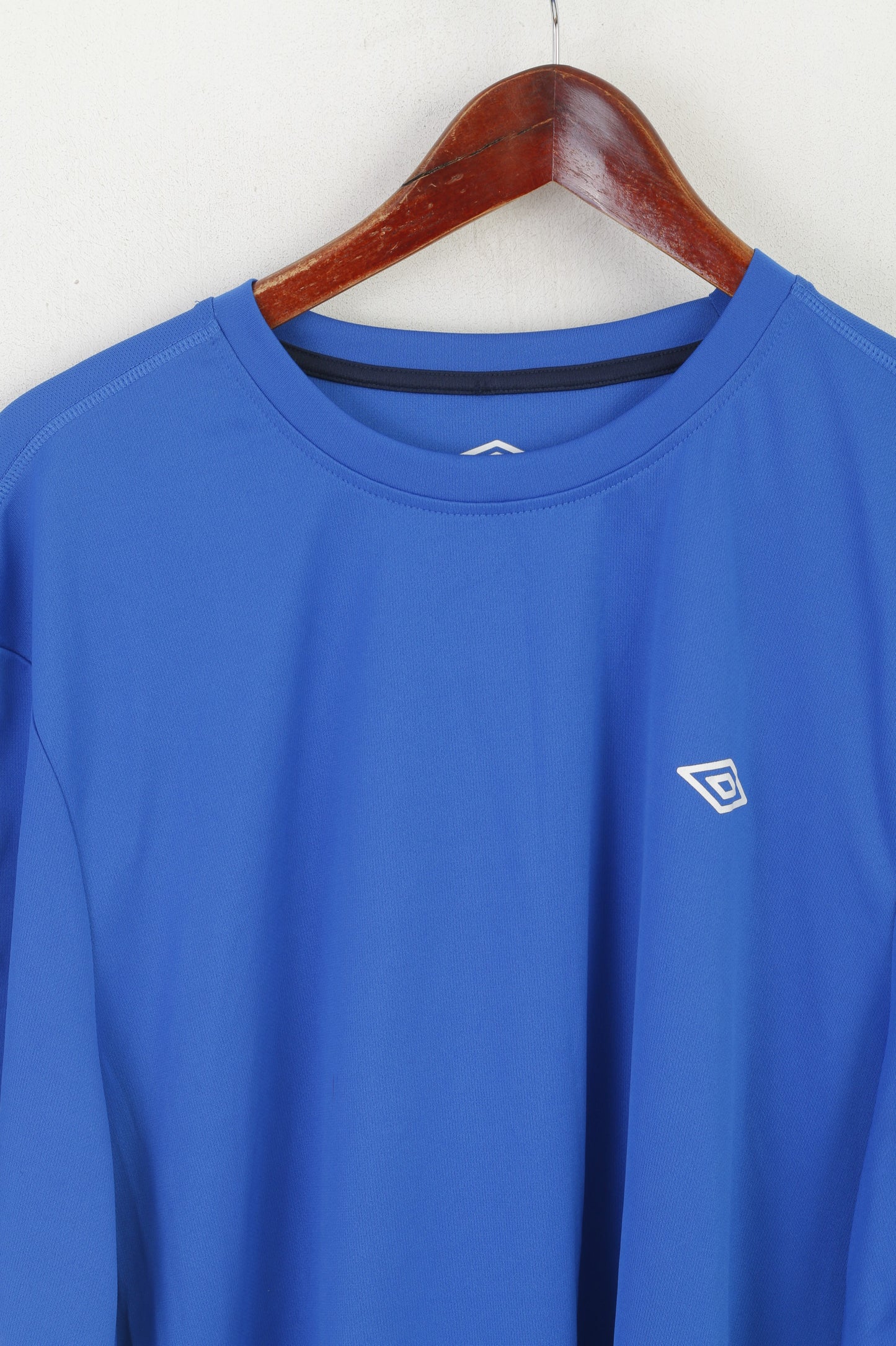 Umbro Homme XXXL Chemise Bleu Sportswear Training Special Jersey Top