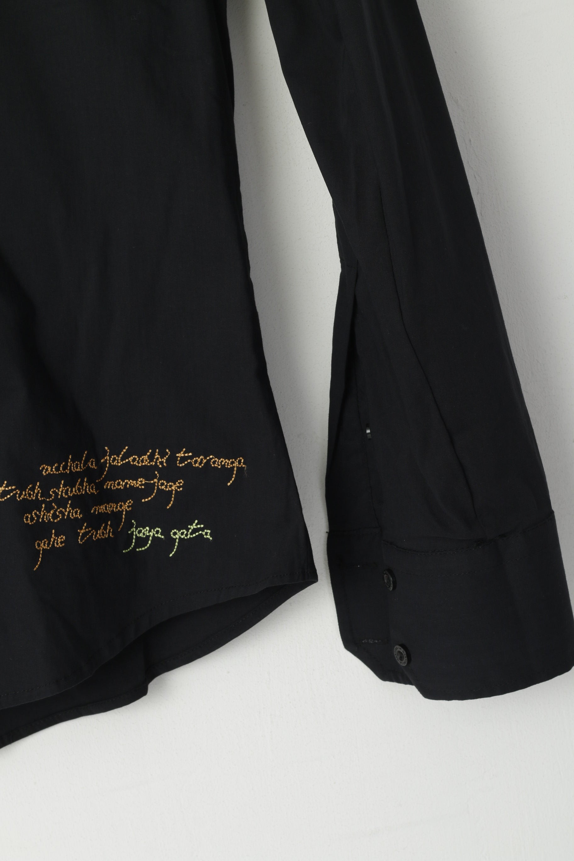 La Martina Women S Casual Shirt Black Cotton Polo Argentino Fit Long Sleeve Top