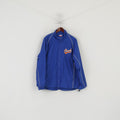 Giacca da uomo Rawlings L in nylon blu impermeabile vintage Crush Cy-Fair Top da baseball