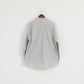 Wrangler Men L Casual Shirt Light Grey Cotton Vintage Quality Clothing Long Sleeve Top
