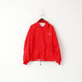 Sunderland AFC Hommes XL Veste Rouge Vintage Football Nylon Imperméable Snap Top