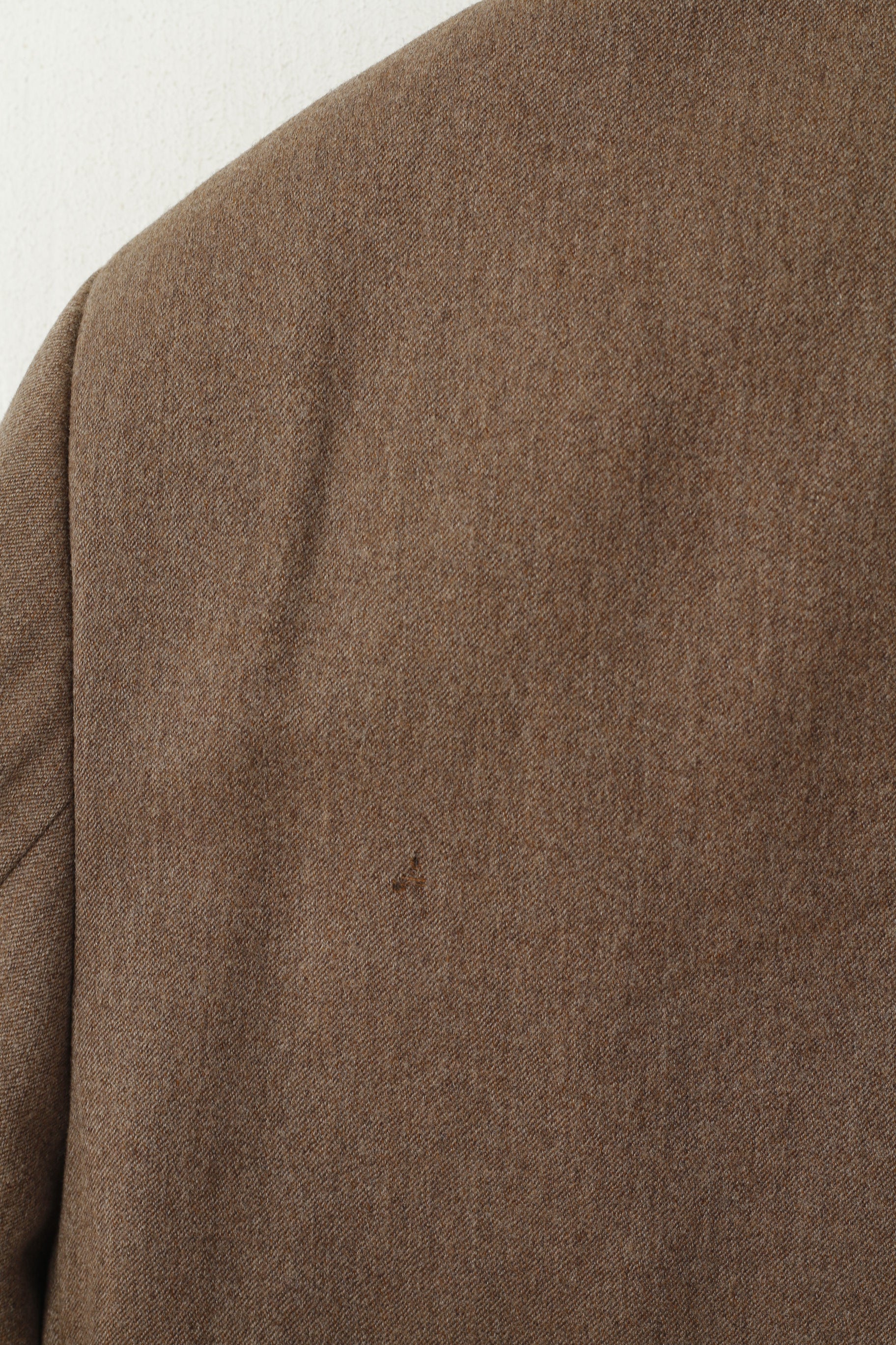 John G Hardy Of London Men 42 Blazer Brown Wool Vintage 90s Single Breasted  Jacket