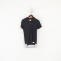 Adidas Originals Polo Homme Noir Coton Slim Fit Classique Long Dos Haut