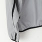 Hummel Men M Jacket Gray Vintage Sportswear Full Zip Sport Windbreaker Top