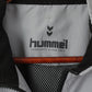 Hummel Men M Jacket Gray Vintage Sportswear Full Zip Sport Windbreaker Top
