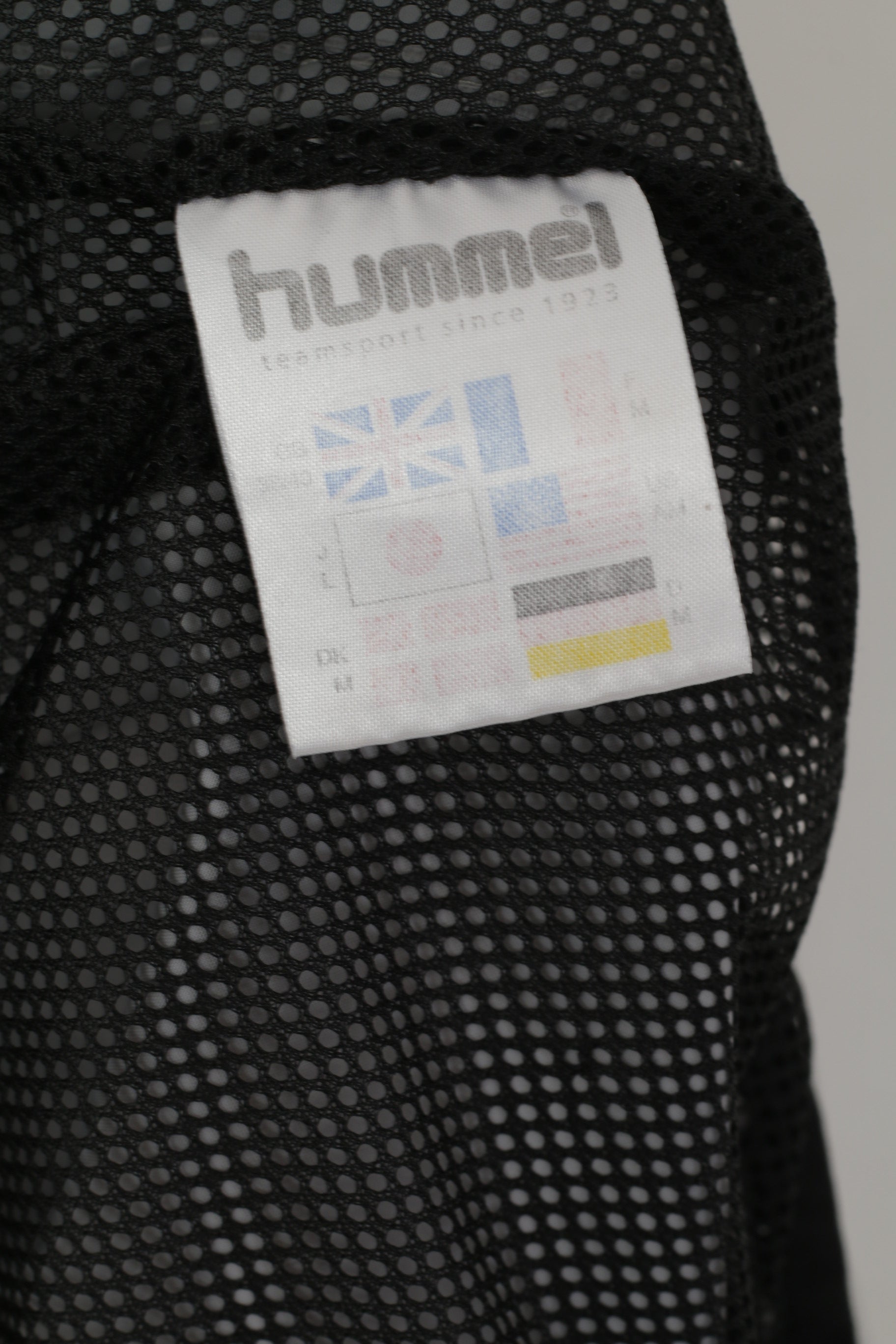 Hummel Hommes M Veste Gris Vintage Sportswear Full Zip Sport Coupe-Vent Top