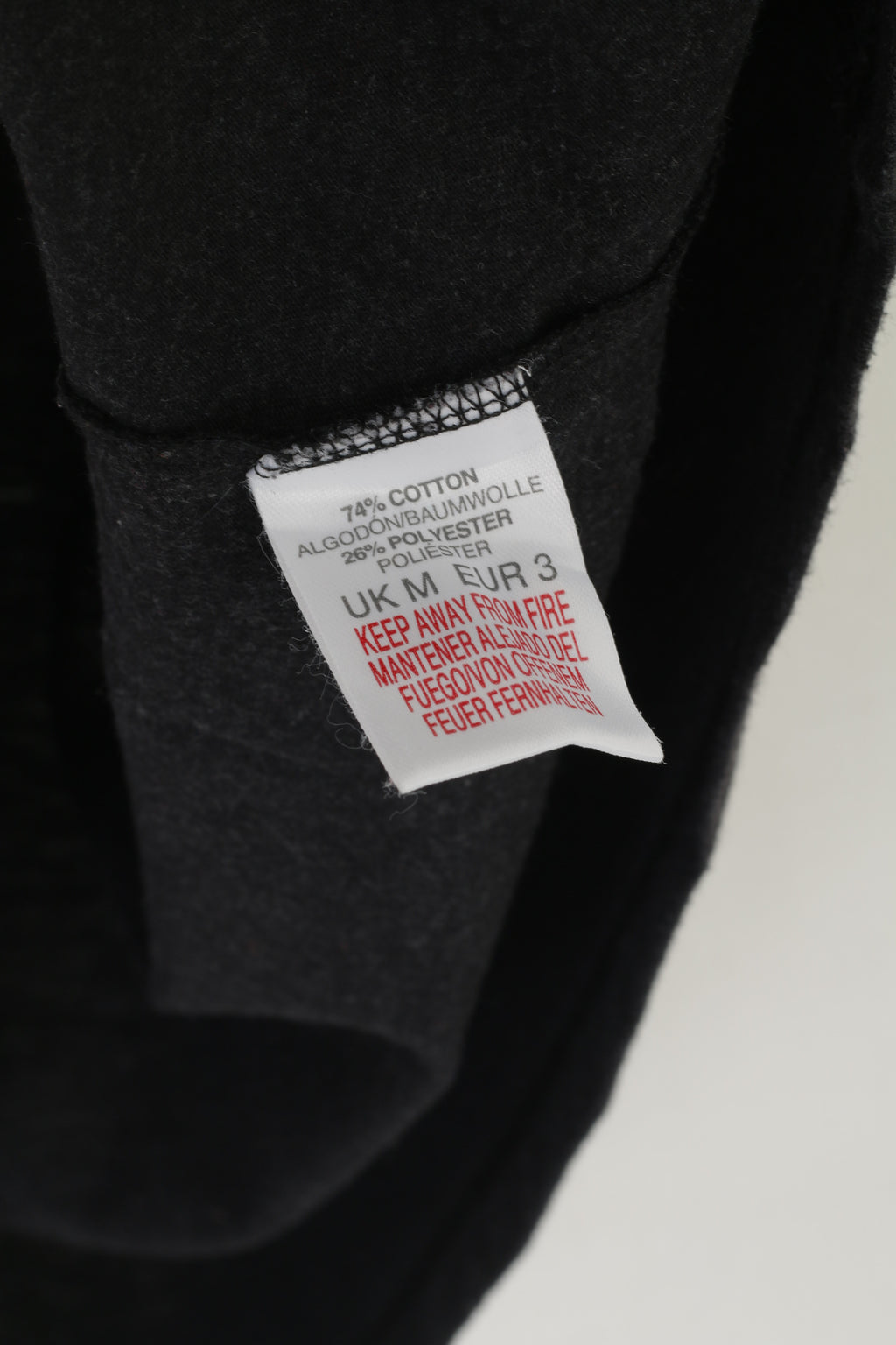 Lost Empire Men M (S) Shirt Black Cotton Slim Fit Tokyo World Tour V Neck Top