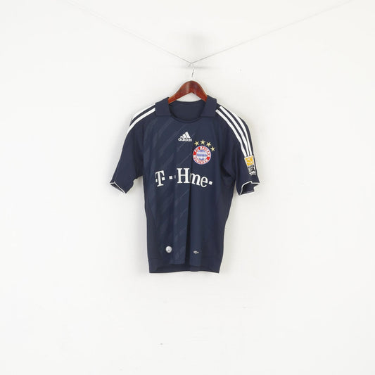 Adidas CF Bayern Boys 164 14 Age Shirt Navy Bayern Munich  #11 OLIĆ Football Jersey Top