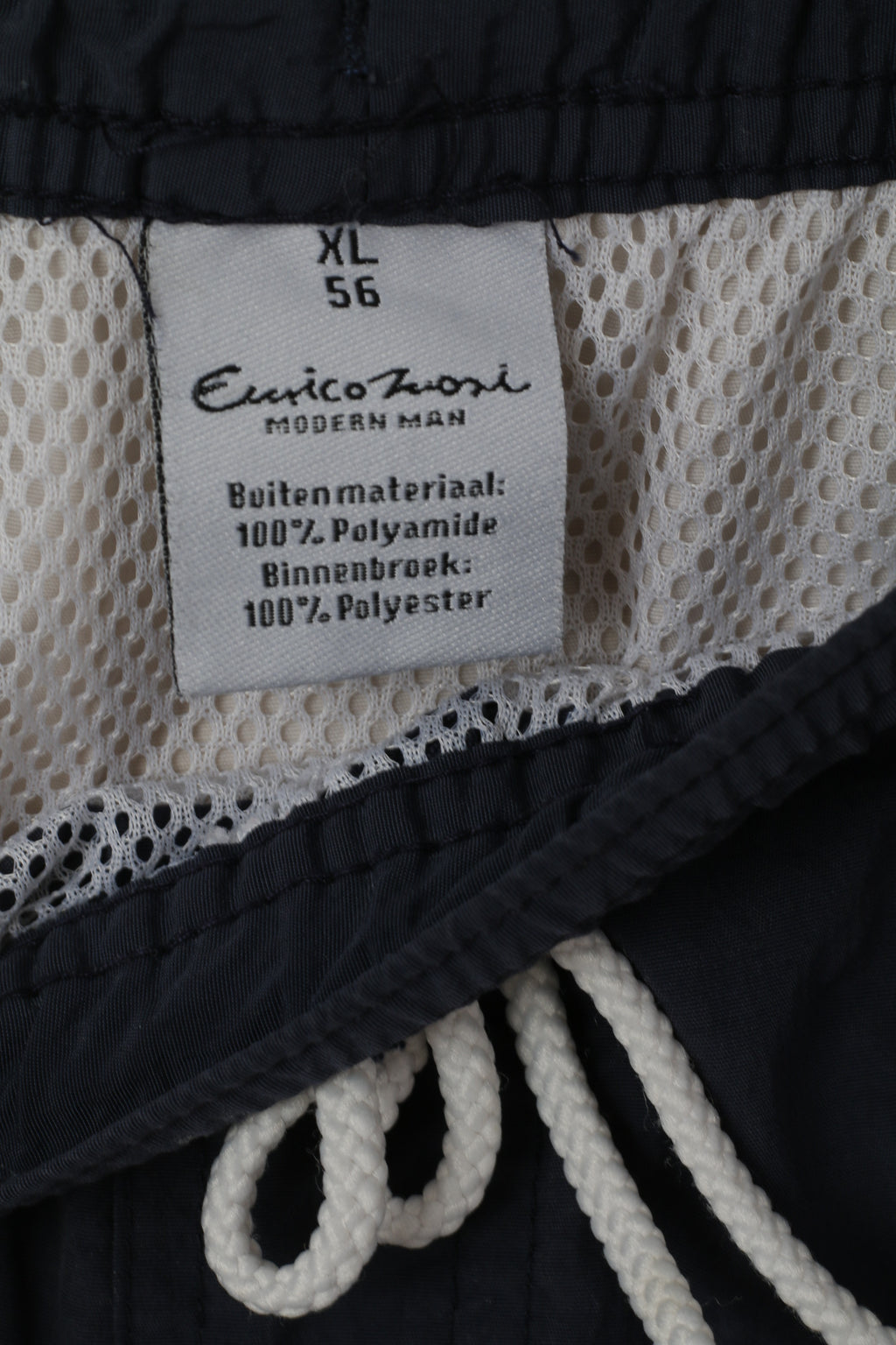 Enrico Rosi Hommes 56 XL Shorts Bleu Maillots De Bain Maille Doublé Été Freestyle