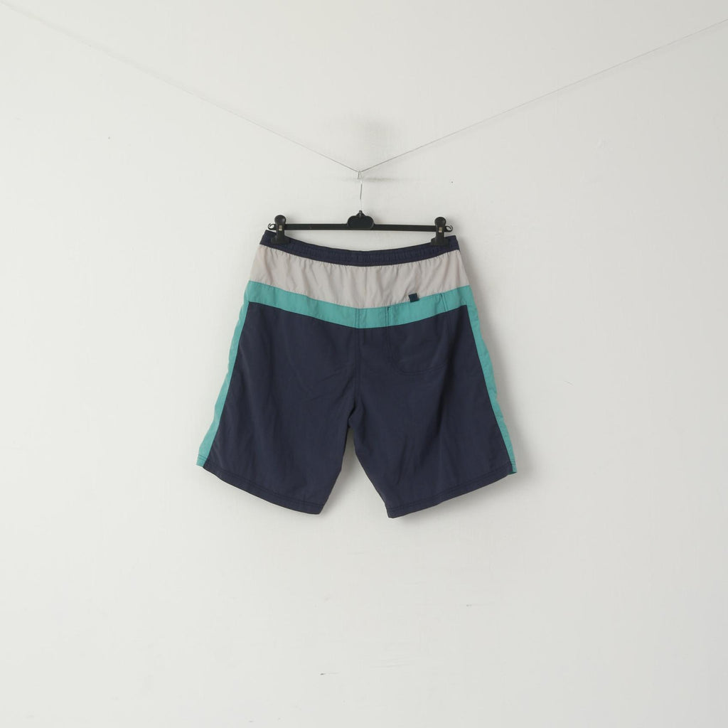 Enrico Rosi Hommes 56 XL Shorts Bleu Maillots De Bain Maille Doublé Été Freestyle