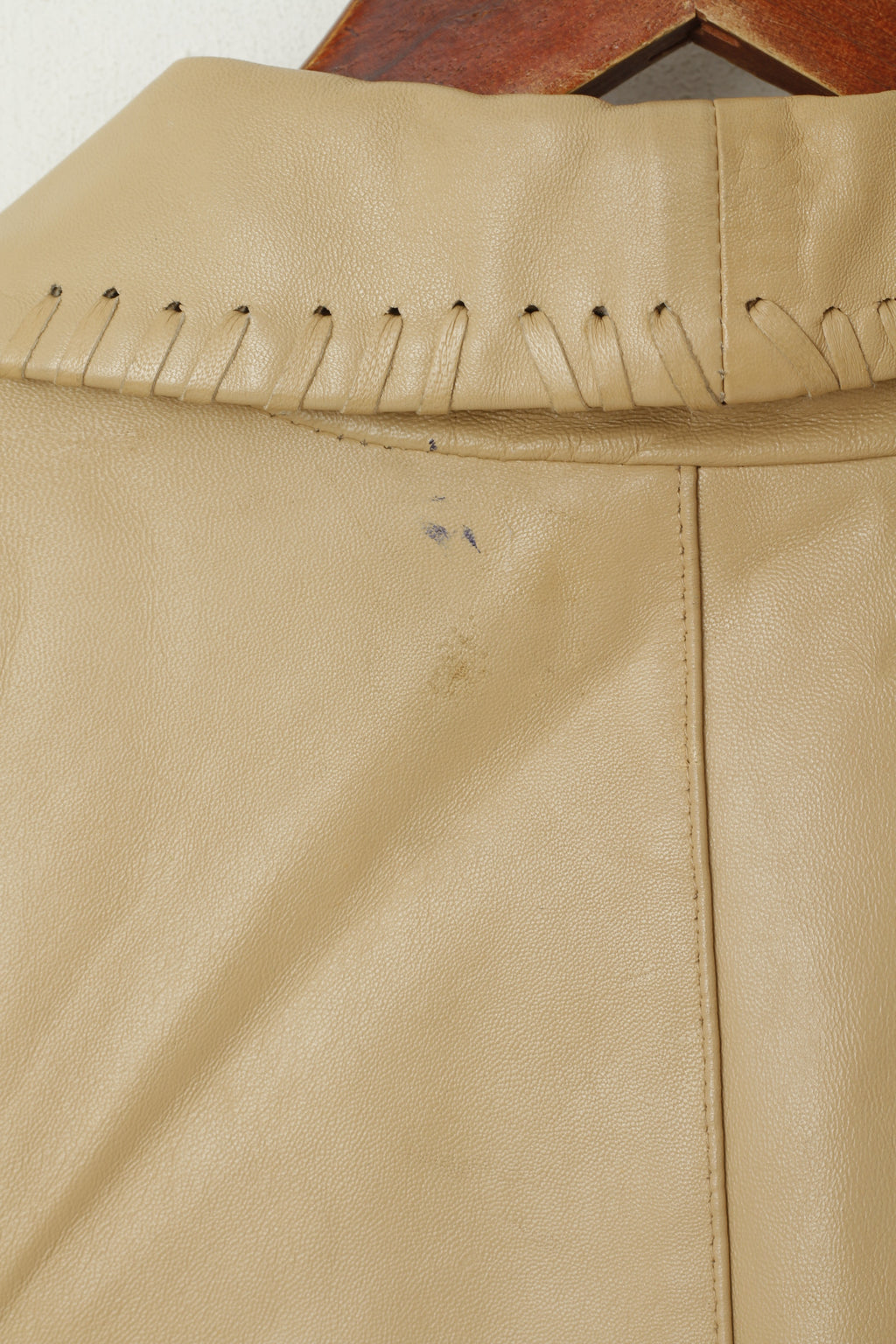 Hollies Stockholm Giacca da donna 36 S Giacca Boho morbida in pelle beige