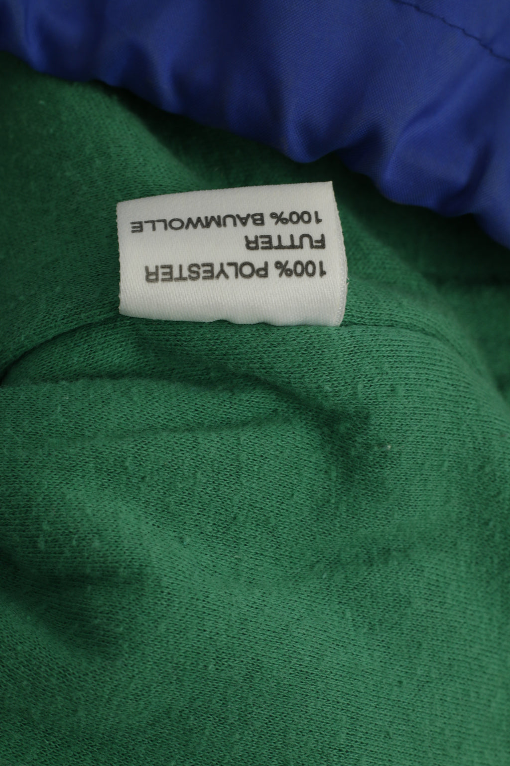 Snow Boarding Fun Hommes XL Veste Pull Bleu Col Zippé Coton Doublé Haut Rétro