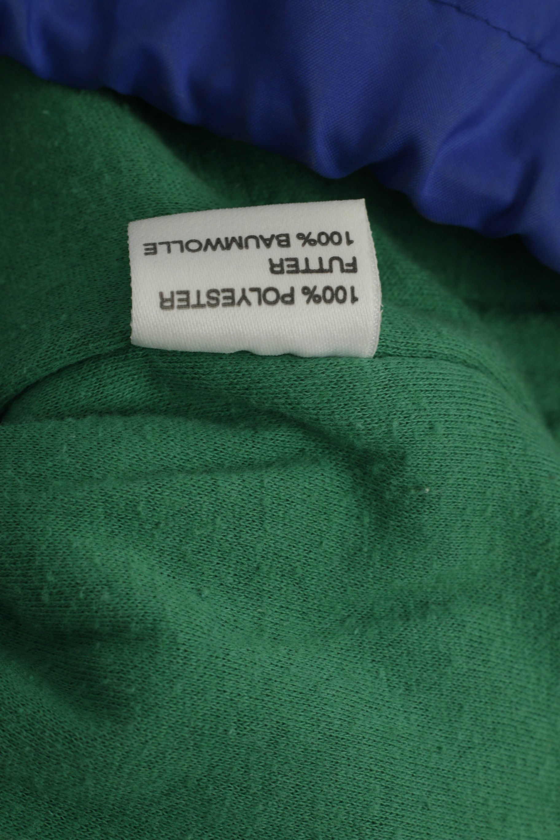 Snow Boarding Fun Hommes XL Veste Pull Bleu Col Zippé Coton Doublé Haut Rétro