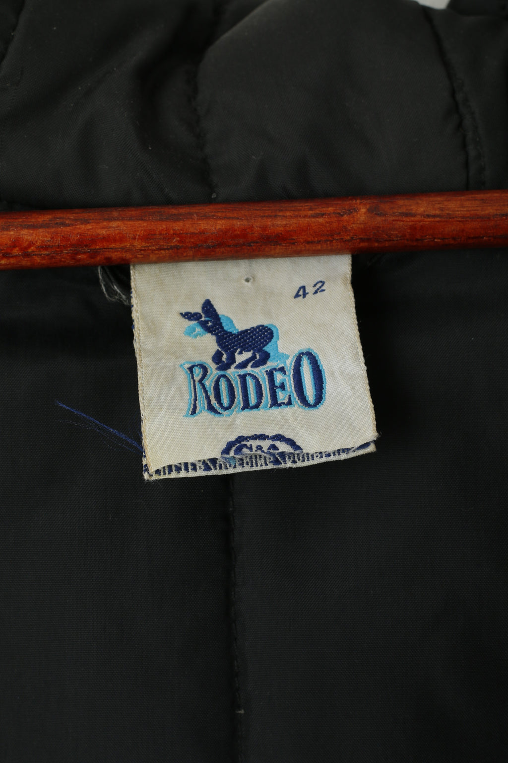 C&amp;A Rodeo Femme 42 XL Veste Violet Festival Vintage Parka d'hiver à capuche