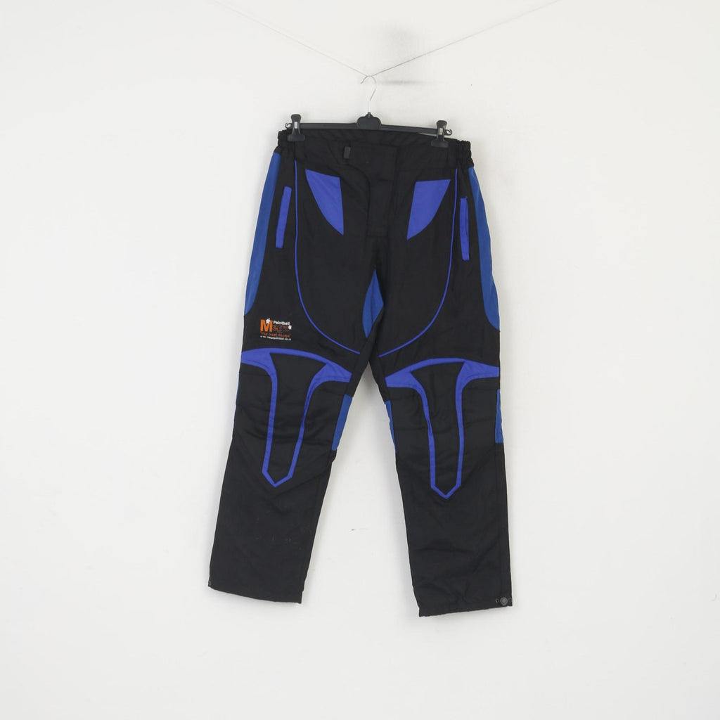 Pantaloni Mega Paintball da uomo XL Pantaloni da combattimento tattici imbottiti neri