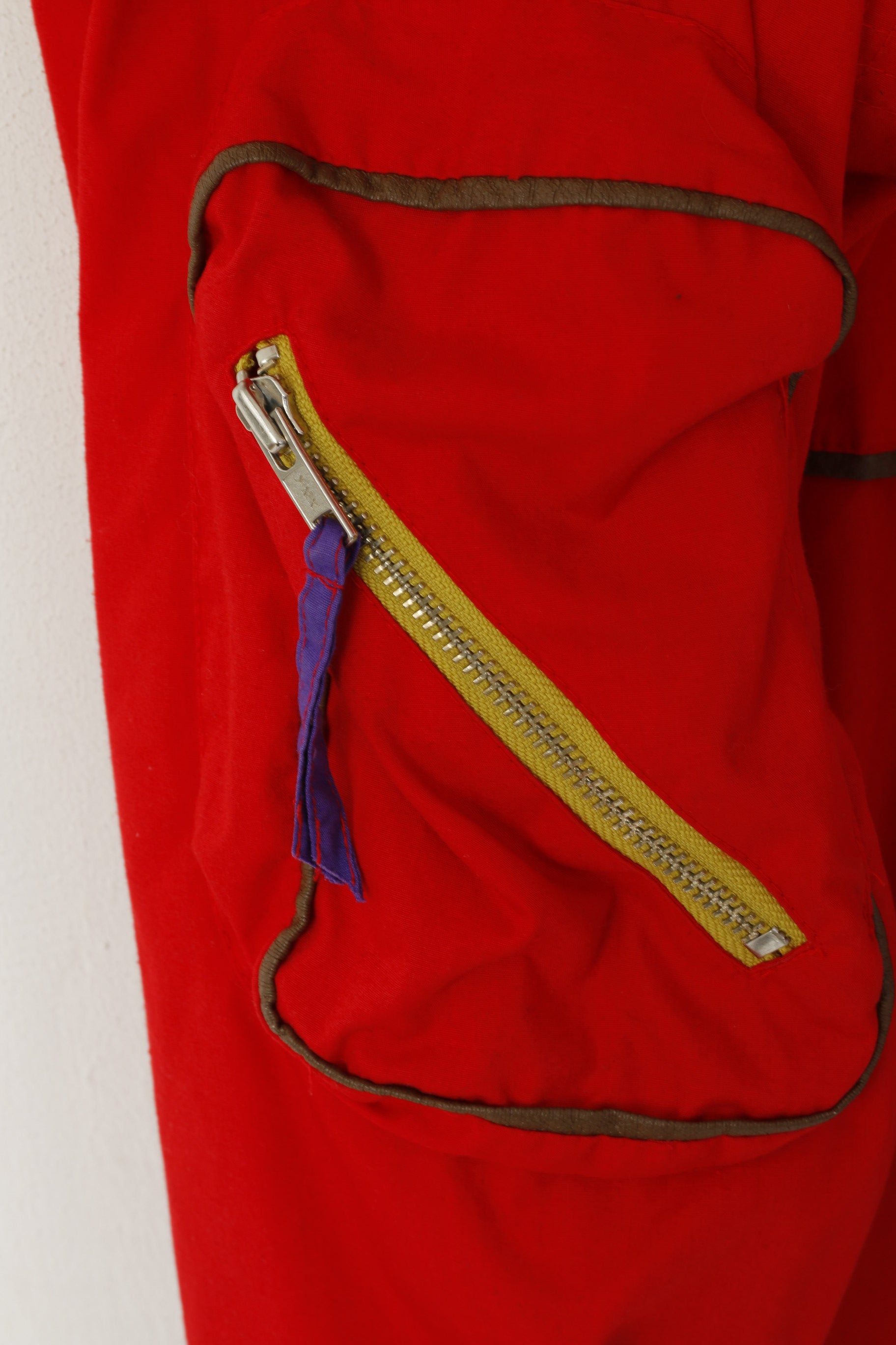 Craft Youth 164 Veste de ski Rouge Snoboarding à capuche Royal Corps Vintage Top