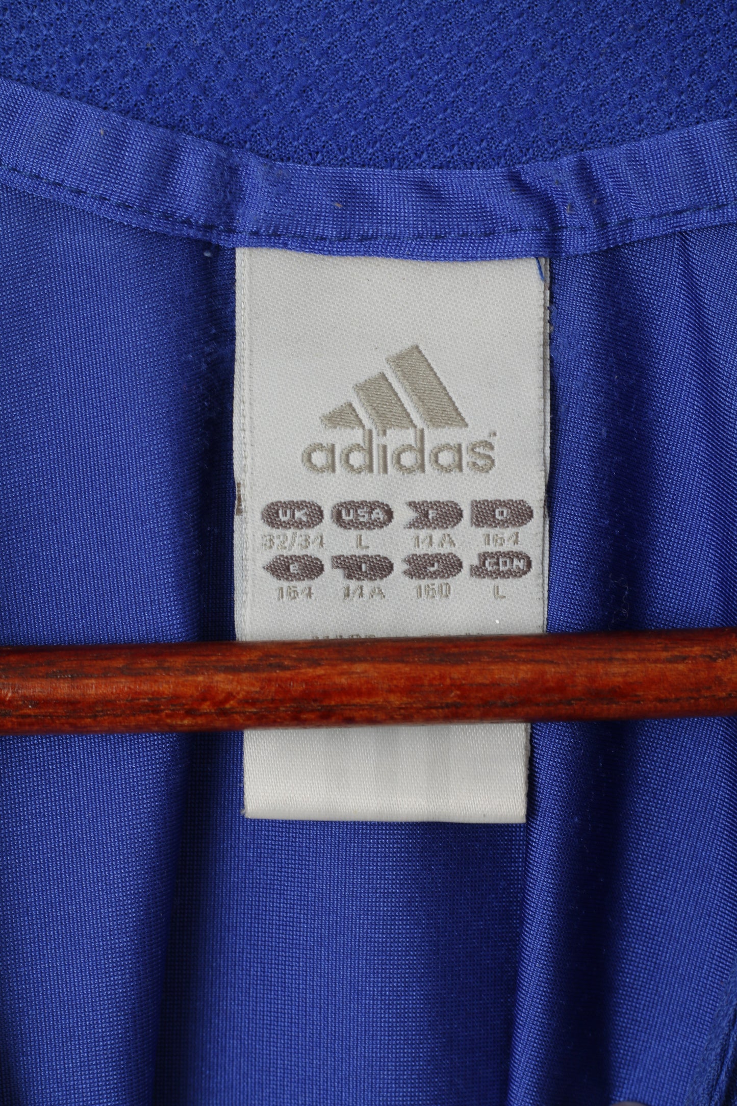 Adidas Boys 14 Age 164 Shirt Blue Racing Club De Strasbourg Football Jersey Top