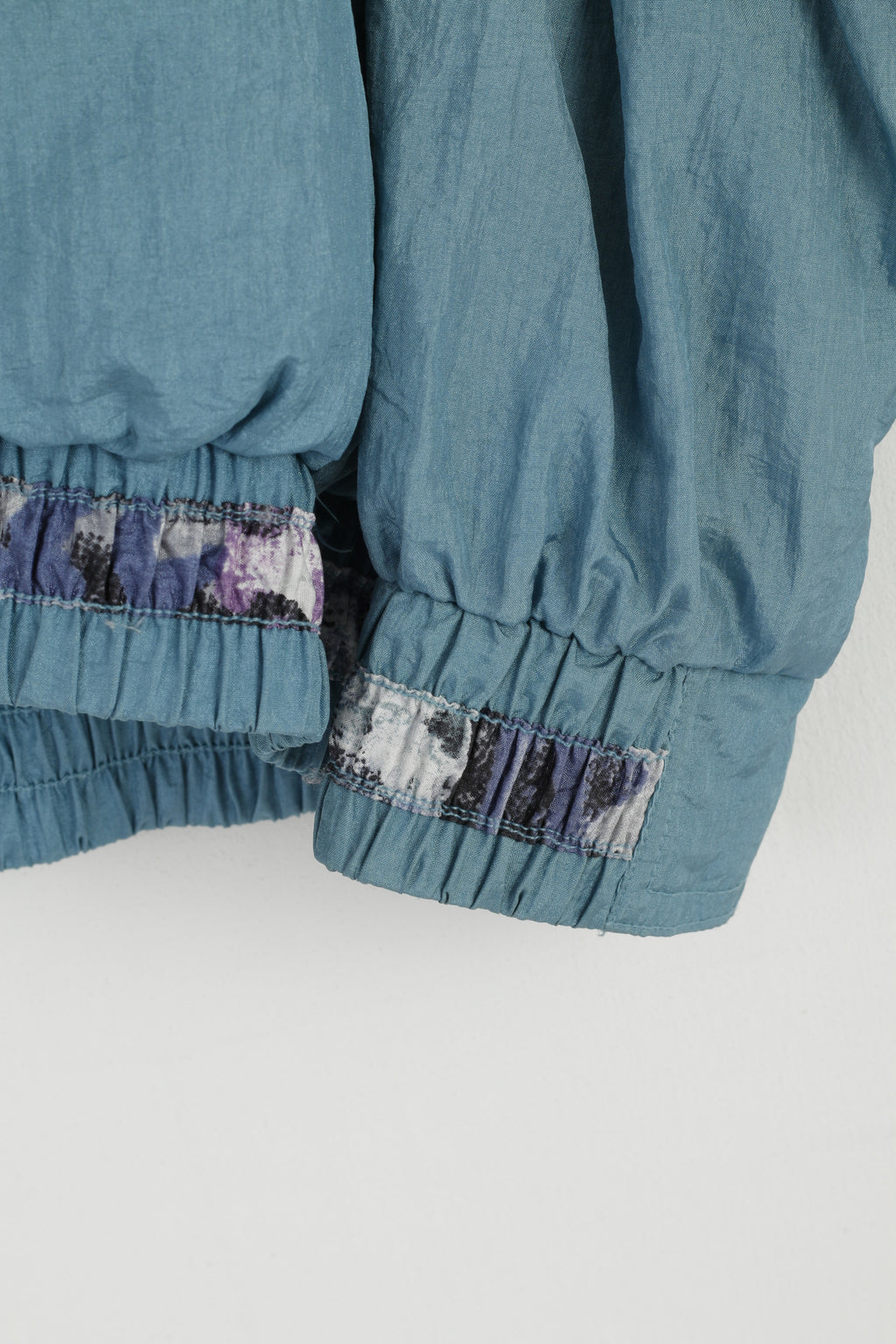 RODEO C&amp;A Giacca da donna 42 L Verde mare Nylon impermeabile Festival Vintage Top