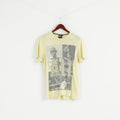 Muhammad Ali Men M T- Shirt Yellow Cotton Graphic Greatest Boxers Top